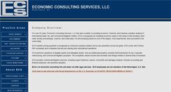 Desktop Screenshot of economic-consulting.com