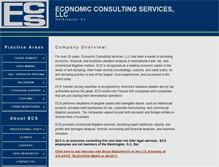 Tablet Screenshot of economic-consulting.com